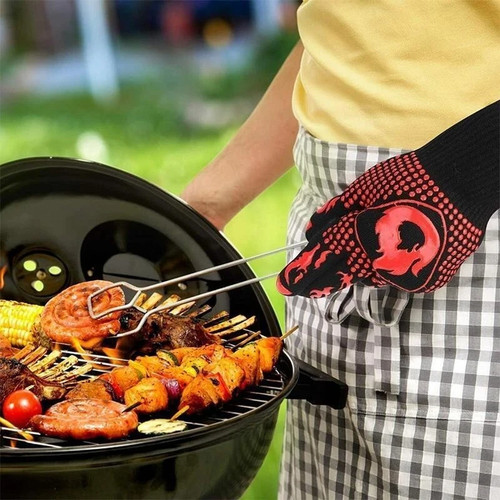 Guanto bbq forno cucina - forno, e