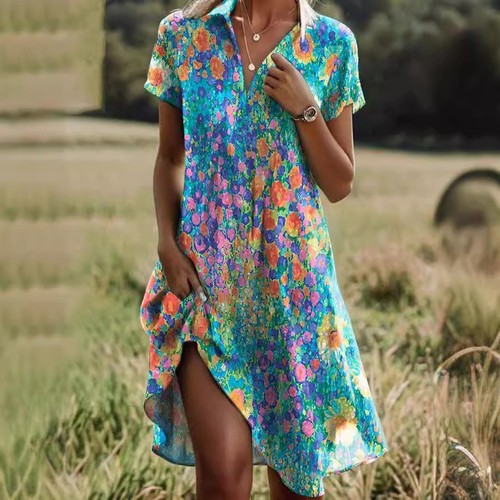 Abito donna manica corta - abito, uk