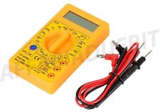 TESTER DIGITALE PROFESSIONALE CON CAVI PUNTALI MULTIMETRO PRECISO AMPERE VOLT