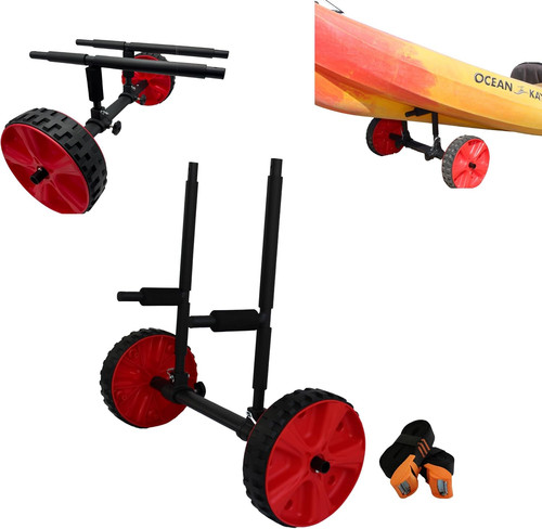 Carrello per canoa - carrello,