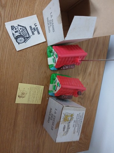 Radio sveglia mulino casette - sveglia,