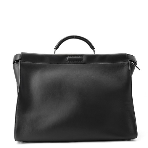 Fendi peekaboo pelle nero - peekaboo,