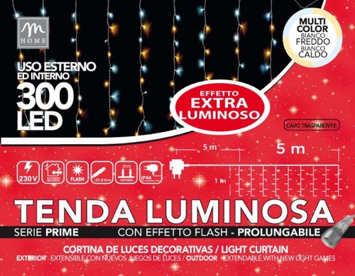 Tenda 300 led - tenda,
