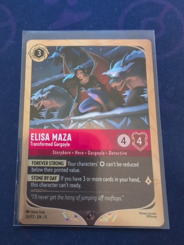 Disney lorcana promo card - disney,