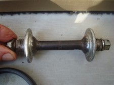 Mozzo anteriore Olympia ferro/alluminio, biciclette epoca