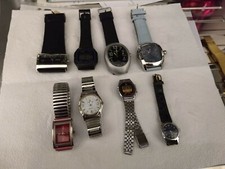 Lotto di 8 orologi misti uomo donna