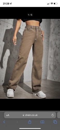 Jeans tinta unita vita alta - jeans,