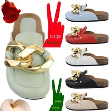 Scarpe donna sabot catena - donna,
