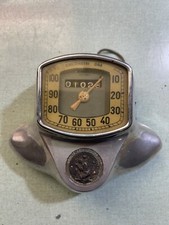 Contachilometri A Rolle Vespa Faro Basso ORIGINALE Danneggiato Dal Retro