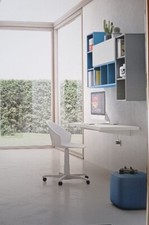 Scrivania a Parete da 1 Metro