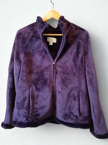 Giacca pile y2k donna - in, viola