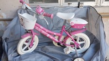 Bici Bambina Barbie 10  14” cerchi plastica Usata