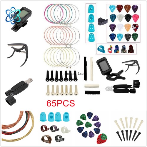 65pz kit accessori chitarra - 65pz,