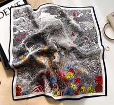 Sciarpa donna 100% seta gelso