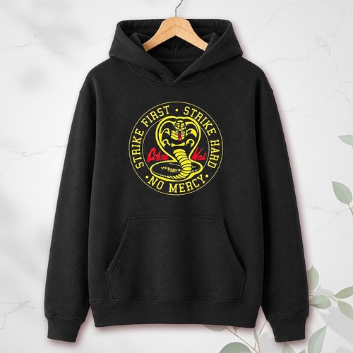 Felpa con cappuccio cobra - cappuccio,