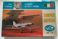 SCATOLA CON MODELLINO CAMPINI CAPRONI DELLA DELTA SCALA 1/72 MANCANO GLI ADESIVI