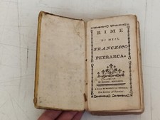 Antico libro rime - antico,