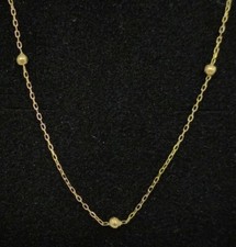 Collana Oro 18K 750 MLS. Con 7