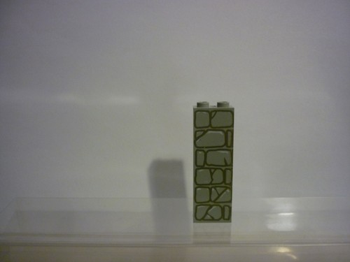 Lego oldgray brick 2454pb001 - 2454pb001, /