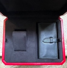 Cartier Roadster Jumbo Box COWA0017 leather pouch ecrin uhrenbox caja etui MINT!