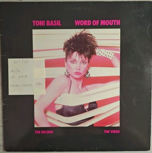 Toni basil word mouth vinyl - basil,