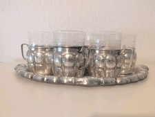 6 portabicchieri da tè