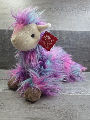 Peluche shaggy lama rosa - peluche, acqua