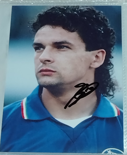 Autograph roberto baggio - autograph,