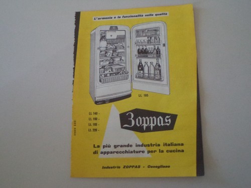 Advertising pubblicità 1958 - advertising,