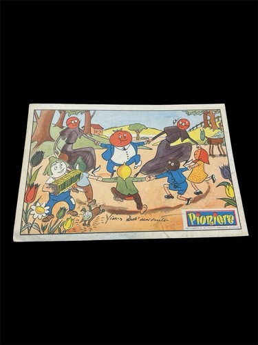 Cartolina vintage - 🧡,
