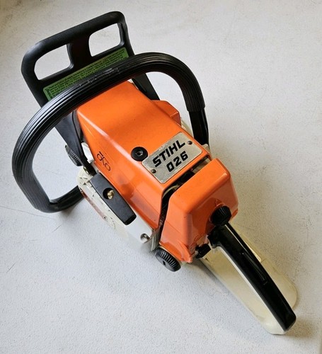 Stihl 026 chainsaw powerhead - stihl, chainsaw.