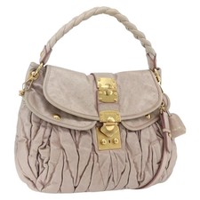 Miu Miu Matelasse Shoulder Bag