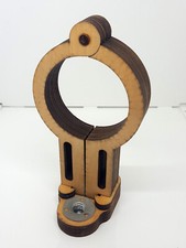 Bophoto Spherical Panorama Bracket for Nikon 10.5mm Fish - Legno a taglio laser