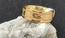 ANELLO UOMO COLORE DORATO IN
