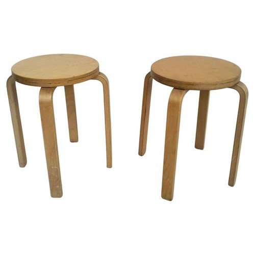 Set wooden stools e60 - set, 2