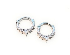 Orecchini Cerchietto Argento