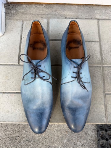 Santoni men derby soft leather - santoni,