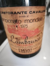 Bottiglia lambrusco ferrari - lambrusco,
