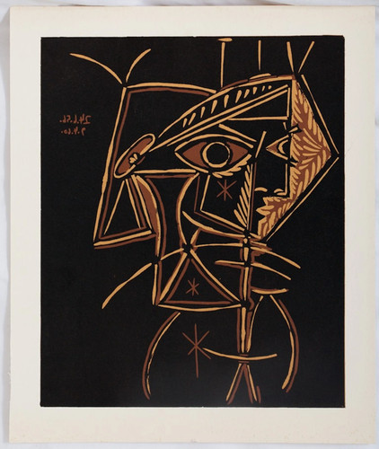 Pablo picasso testa - picasso:, fauno