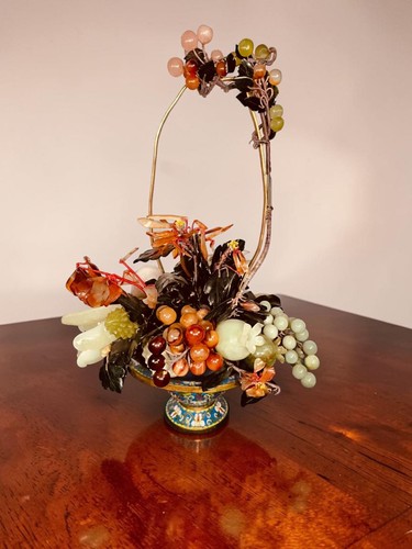 Cesto antico frutta fiori in - fiori,