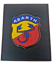 Tasca Porta Documenti Abarth per FIAT 500 600 Grande Punto 16x12,7 CM