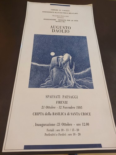 Locandina mostra dipinti - mostra,