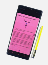 Samsung Galaxy Note9 512 GB SM-N960F blu doppia sim sbloccato cattive condizioni 850