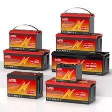 LiFePO4 12V 24V 48V 100Ah