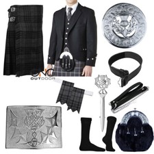 Uomo Scozzese Argyle Giacca 9