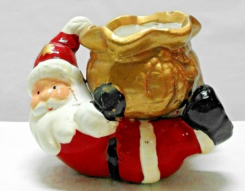 Portacandela babbo natale - portacandela,