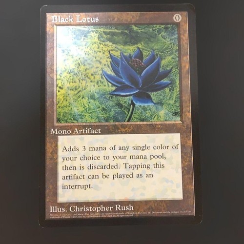 Carta grande black lotus - lotus, 1