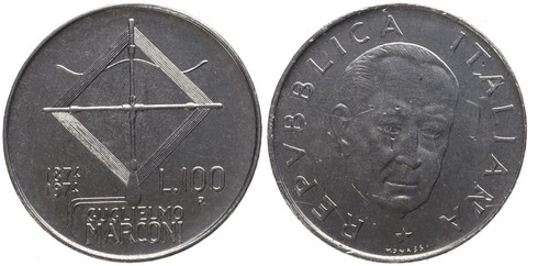 Italia italy 100 lire 1974 - -,