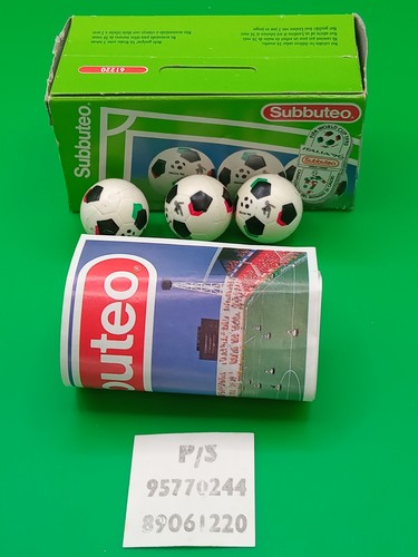 Subbuteo box palloni italia - box,