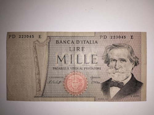 Banconota mille lire 1000 - ,